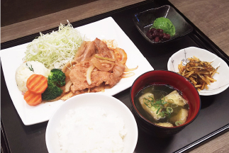 生姜焼き定食